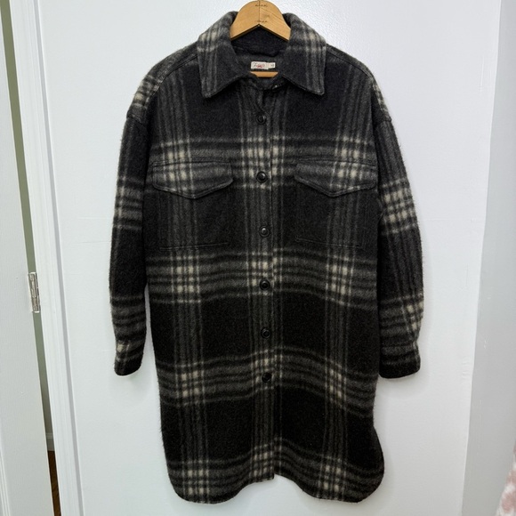 FAHERTY Cornwall Quinn Plaid Wool Blend Jacket - Picture 2 of 6